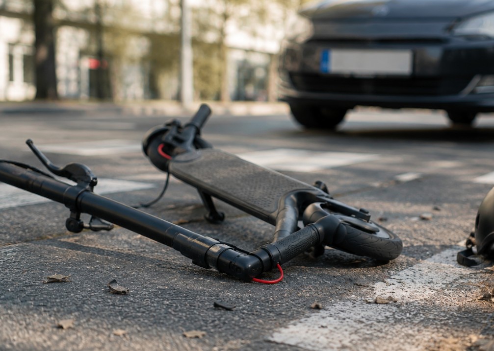 Anwalt für Schmerzensgeld nach E-Scooter Unfall